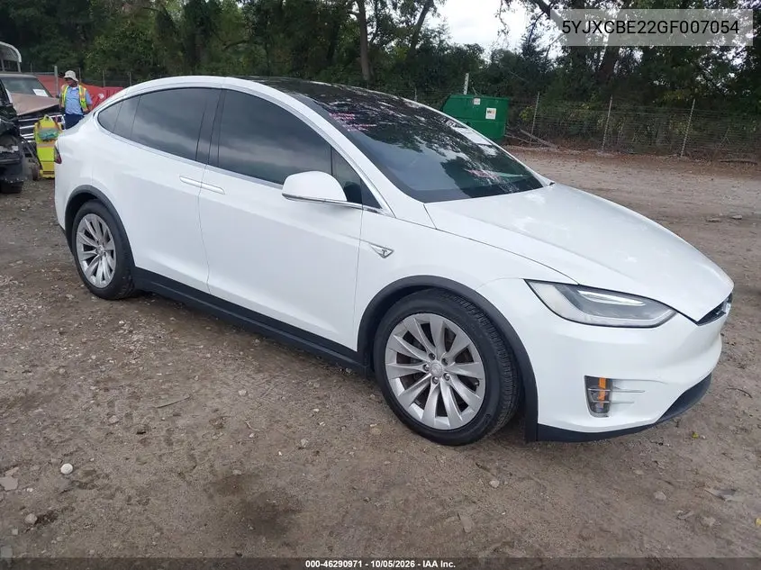 TESLA MODEL X 2016, VIN 5YJXCBE22GF007054