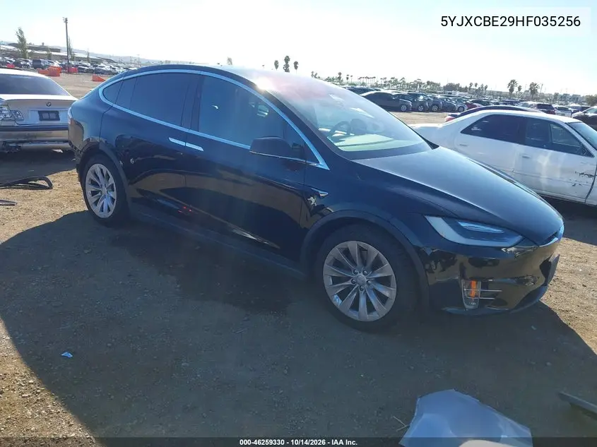 TESLA MODEL X 2017, VIN 5YJXCBE29HF035256