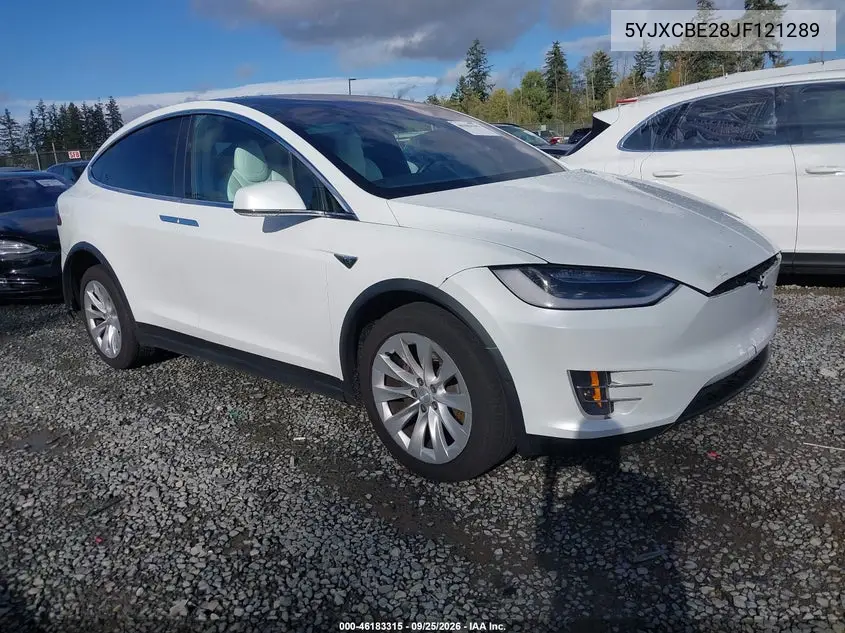 TESLA MODEL X 2018, VIN 5YJXCBE28JF121289