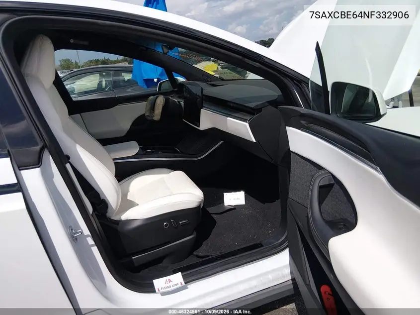 2022 TESLA MODEL X VIN 7SAXCBE64NF332906 — фото 5
