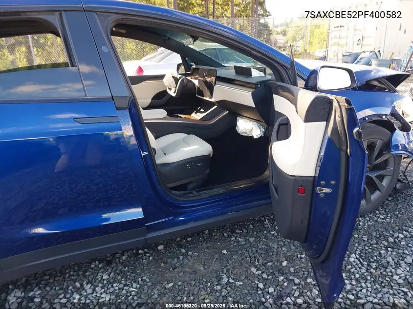 2023 TESLA MODEL X VIN 7SAXCBE52PF400582 — фото 5