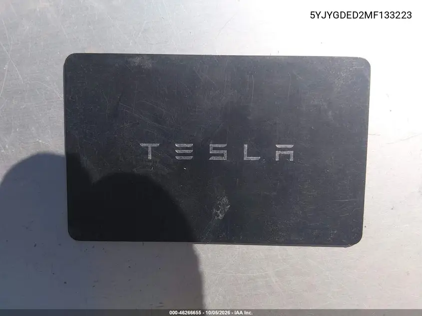 2021 TESLA MODEL Y VIN 5YJYGDED2MF133223 — фото 10