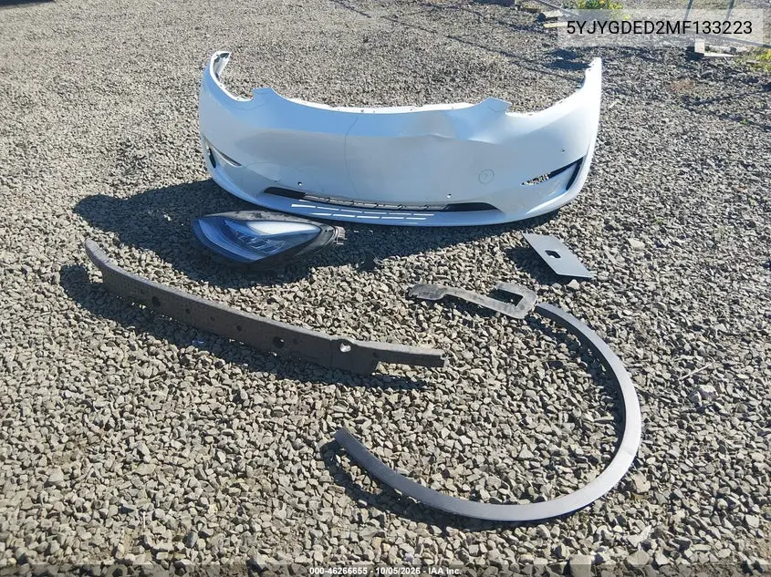 2021 TESLA MODEL Y VIN 5YJYGDED2MF133223 — фото 11