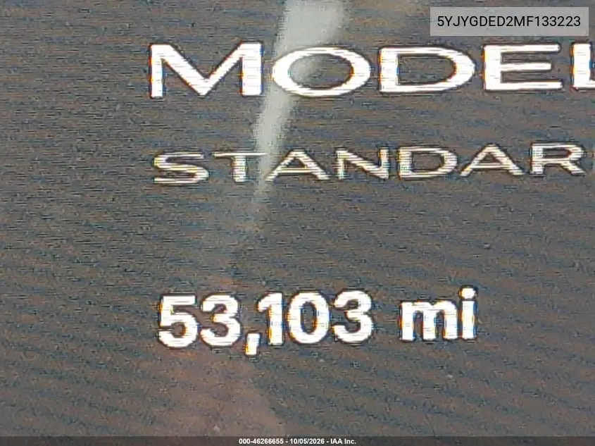 2021 TESLA MODEL Y VIN 5YJYGDED2MF133223 — фото 15
