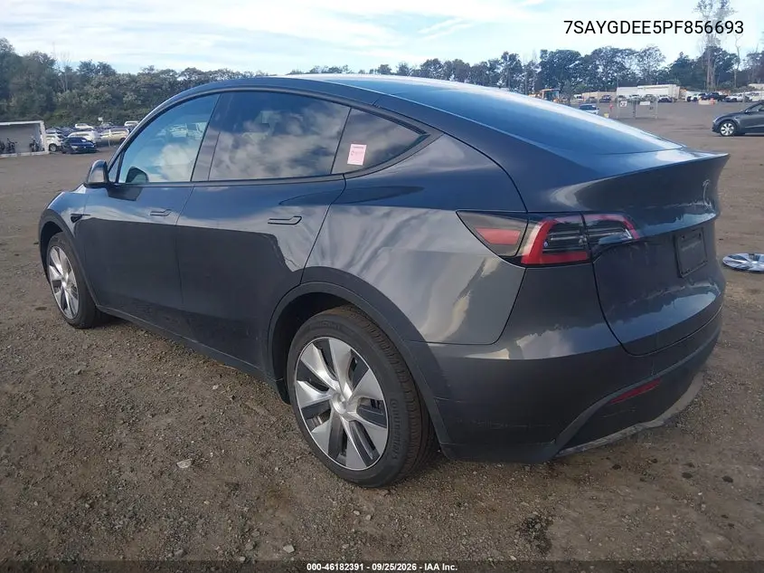 2023 TESLA MODEL Y VIN 7SAYGDEE5PF856693 — фото 3