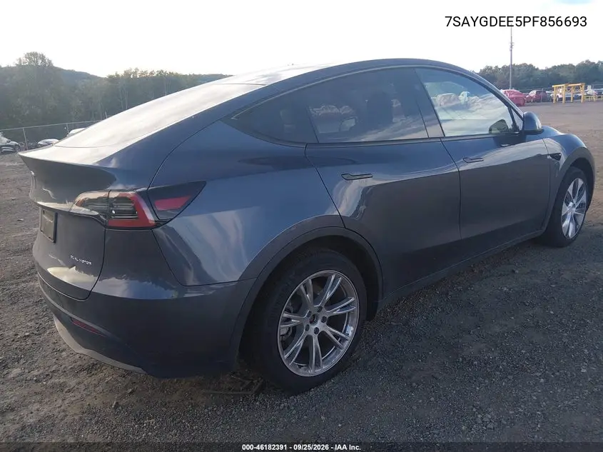 2023 TESLA MODEL Y VIN 7SAYGDEE5PF856693 — фото 4