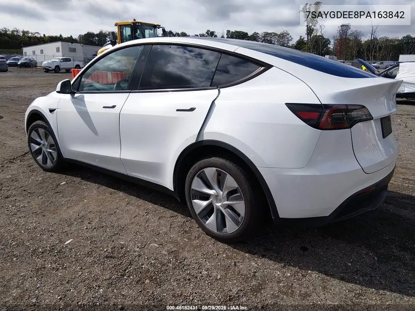 2023 TESLA MODEL Y VIN 7SAYGDEE8PA163842 — фото 3
