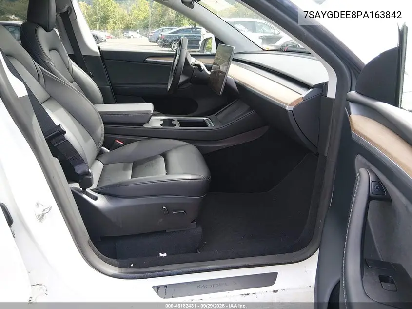 2023 TESLA MODEL Y VIN 7SAYGDEE8PA163842 — фото 5