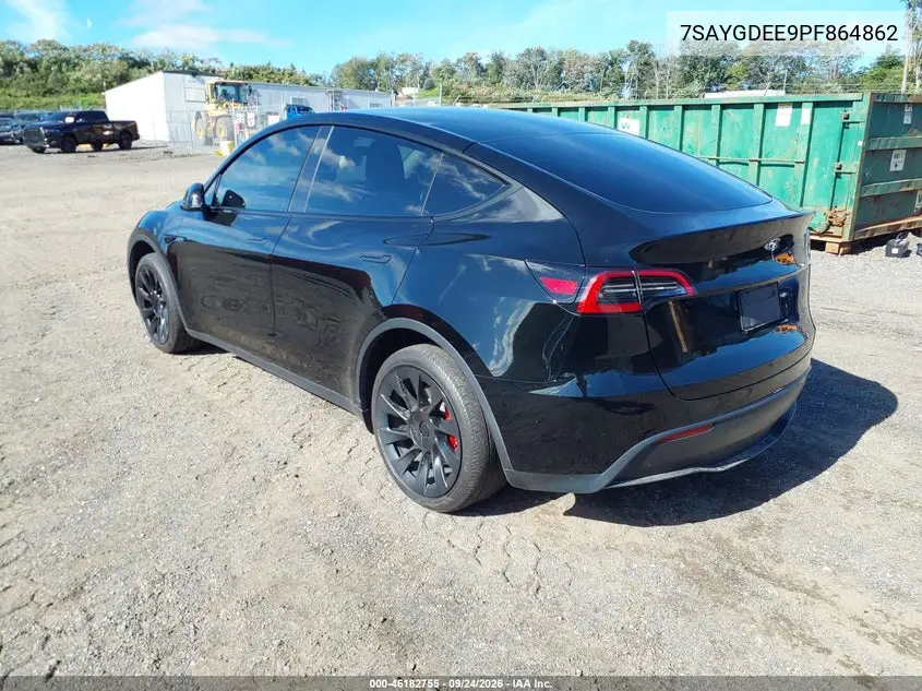 2023 TESLA MODEL Y VIN 7SAYGDEE9PF864862 — фото 3