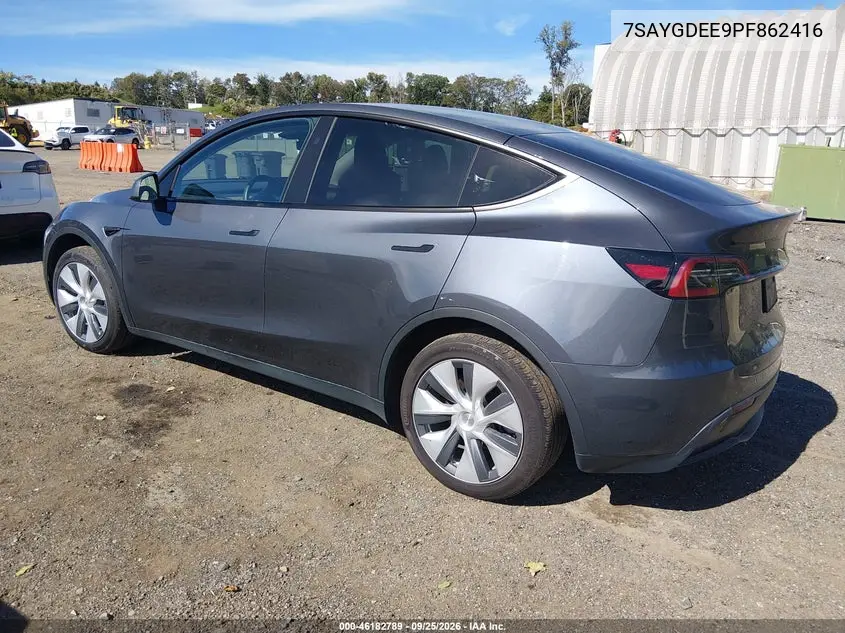 2023 TESLA MODEL Y VIN 7SAYGDEE9PF862416 — фото 3
