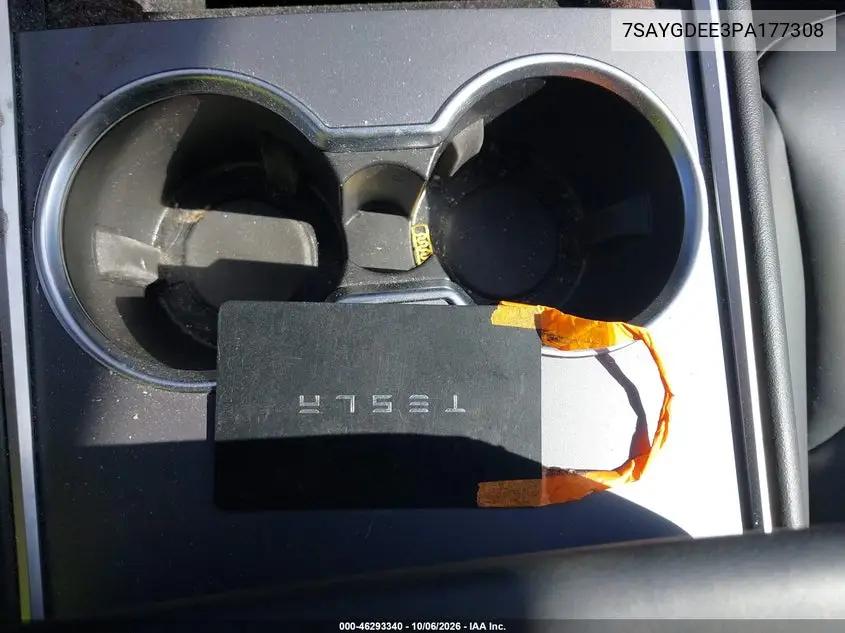 2023 TESLA MODEL Y VIN 7SAYGDEE3PA177308 — фото 11