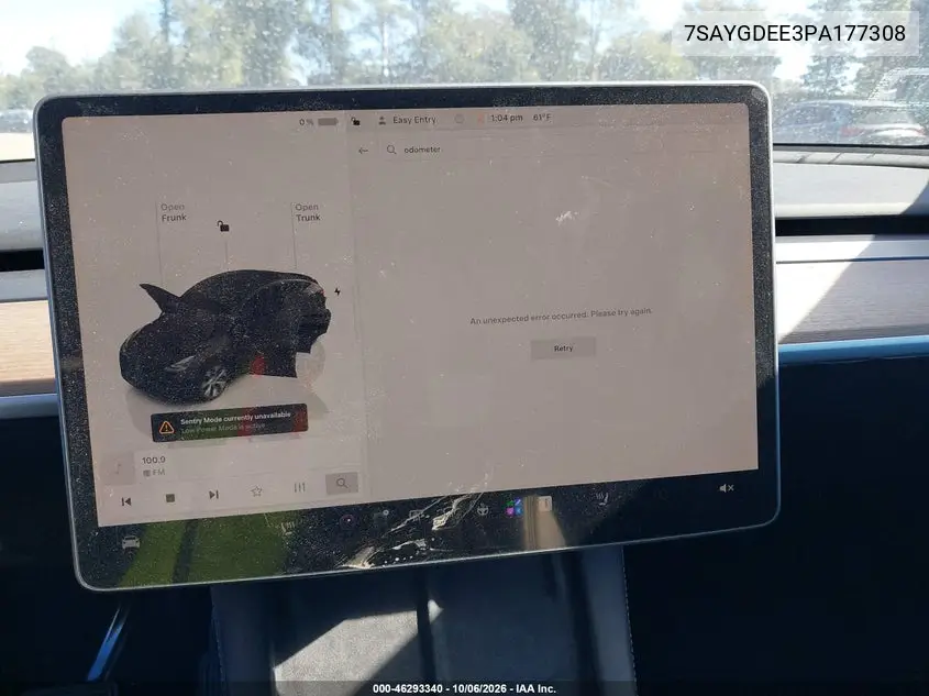 2023 TESLA MODEL Y VIN 7SAYGDEE3PA177308 — фото 18