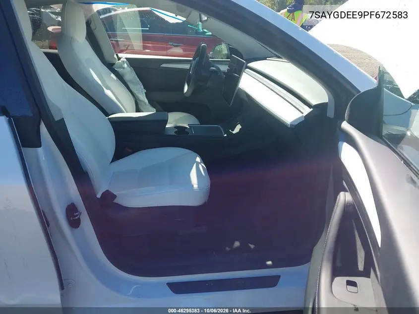 2023 TESLA MODEL Y VIN 7SAYGDEE9PF672583 — фото 5