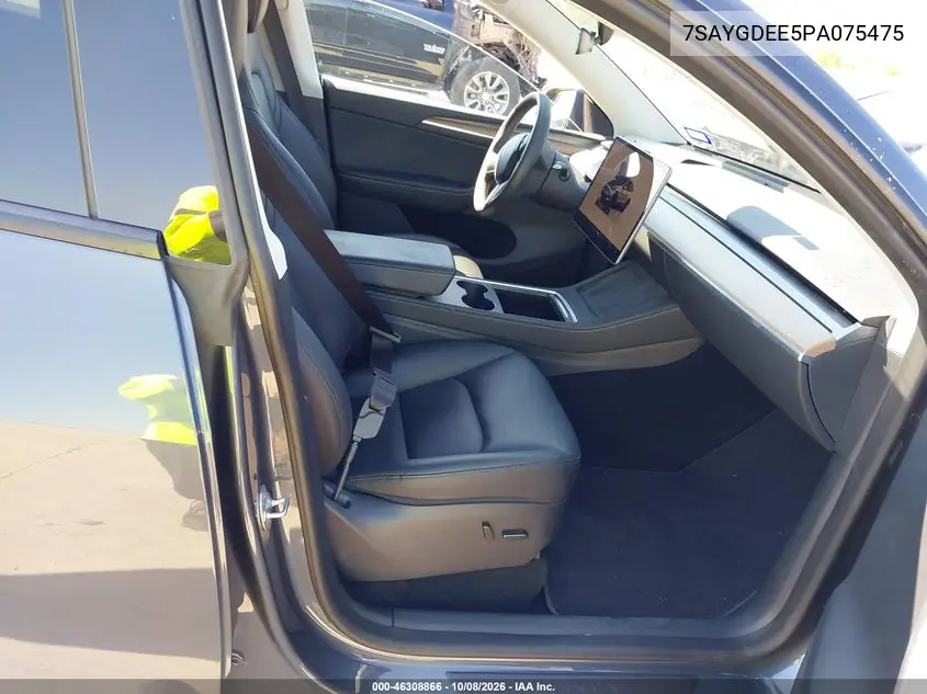 2023 TESLA MODEL Y VIN 7SAYGDEE5PA075475 — фото 5