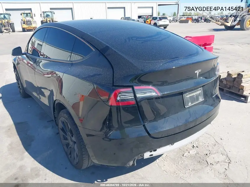 2023 TESLA MODEL Y VIN 7SAYGDEE4PA145421 — фото 3