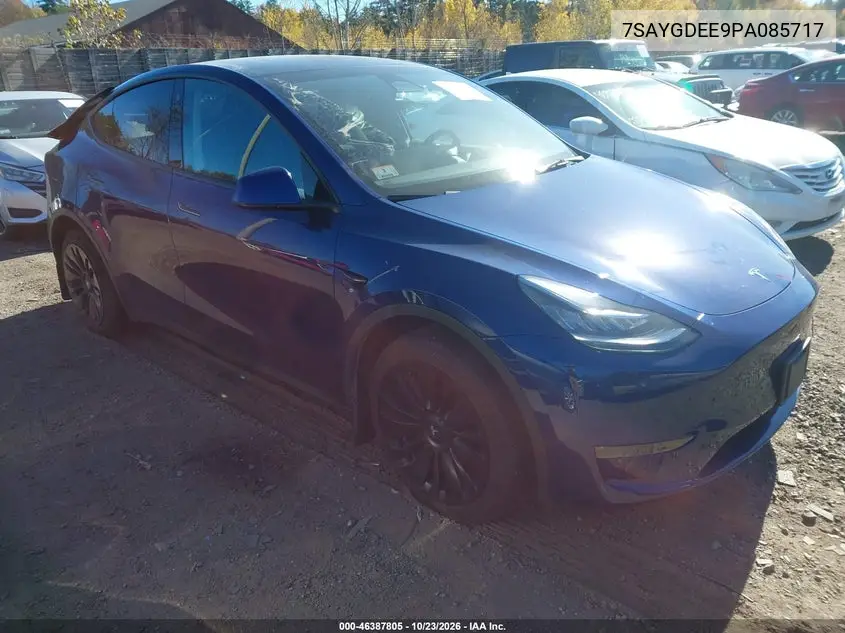 TESLA MODEL Y 2023, VIN 7SAYGDEE9PA085717