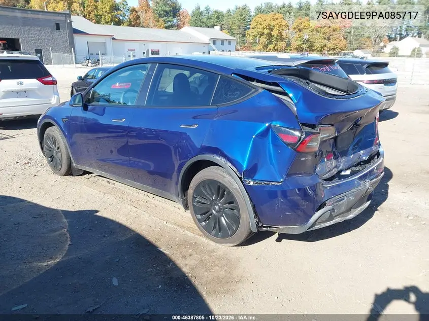 2023 TESLA MODEL Y VIN 7SAYGDEE9PA085717 — фото 3