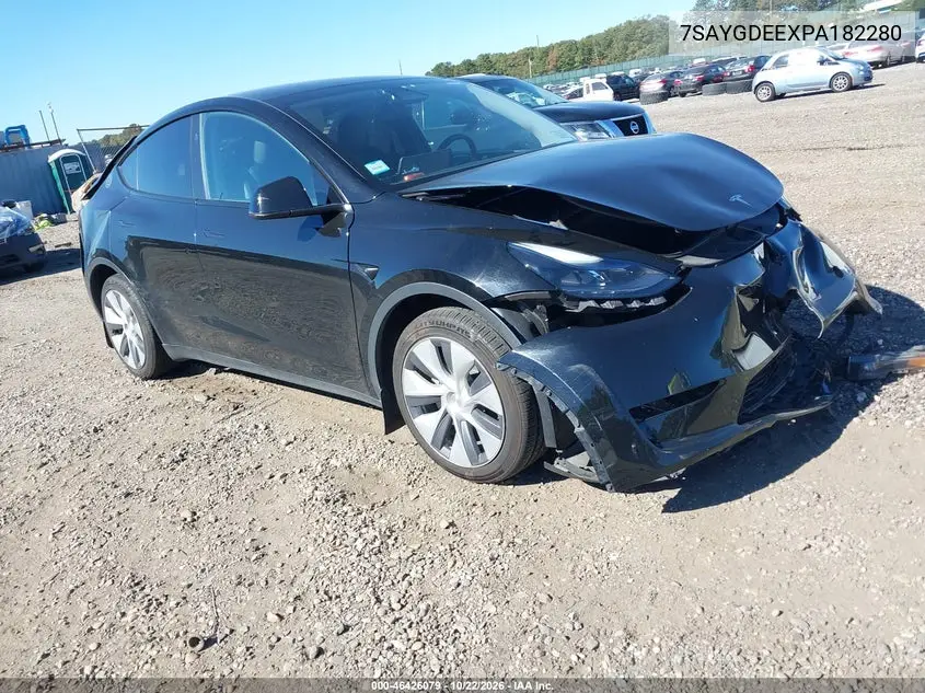 TESLA MODEL Y 2023, VIN 7SAYGDEEXPA182280