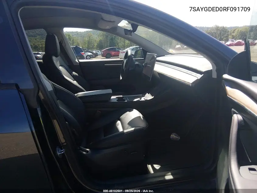 2024 TESLA MODEL Y VIN 7SAYGDED0RF091709 — фото 5