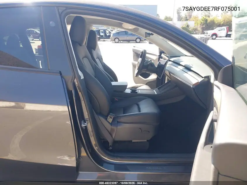 2024 TESLA MODEL Y VIN 7SAYGDEE7RF075001 — фото 5