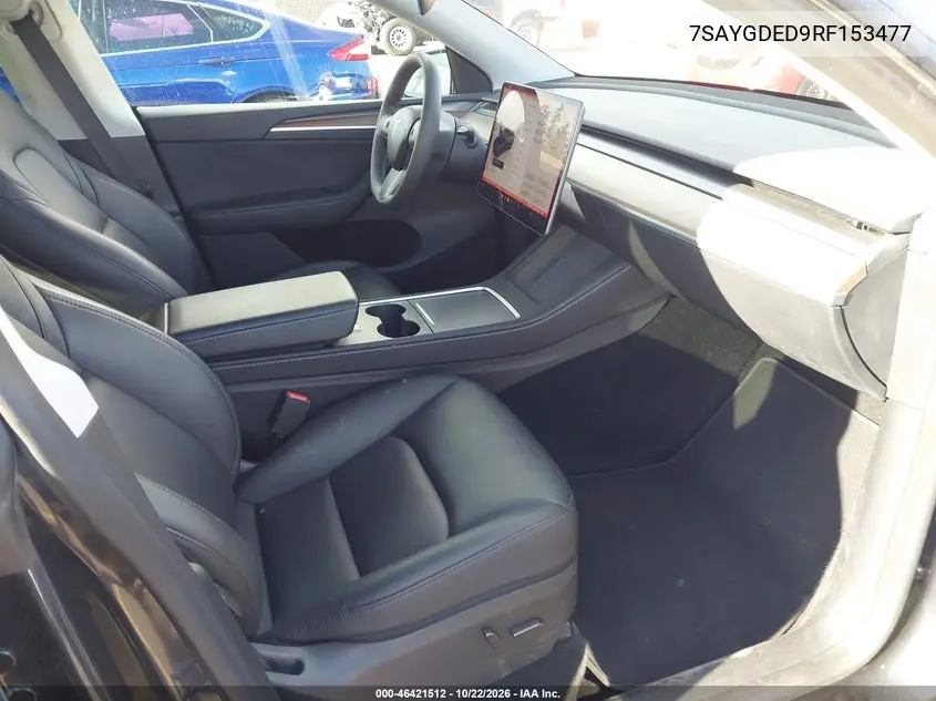 2024 TESLA MODEL Y VIN 7SAYGDED9RF153477 — фото 5