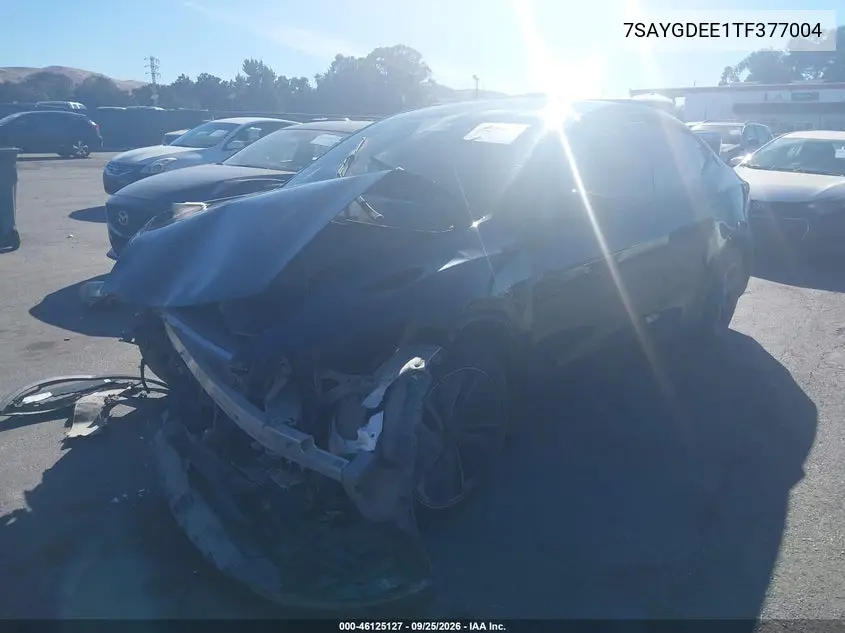 2026 TESLA MODEL Y VIN 7SAYGDEE1TF377004 — фото 2