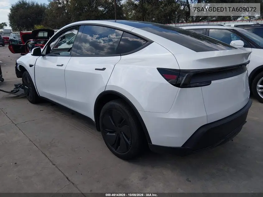 2026 TESLA MODEL Y VIN 7SAYGDED1TA609072 — фото 3