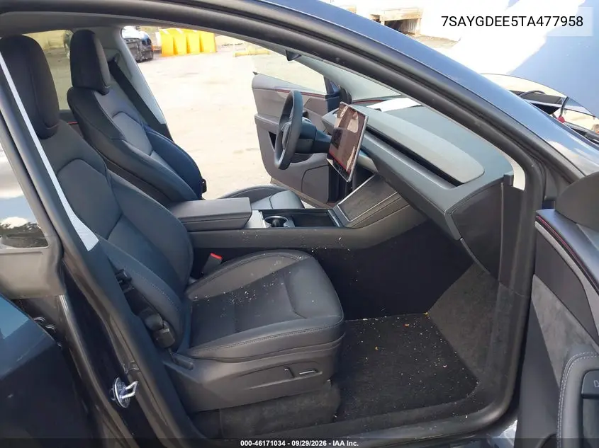 2026 TESLA MODEL Y VIN 7SAYGDEE5TA477958 — фото 5