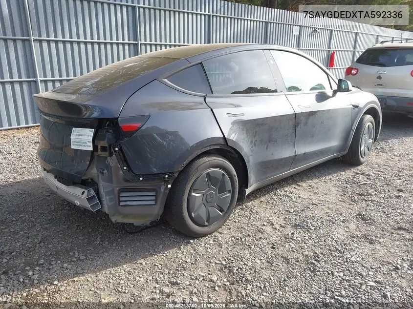 2026 TESLA MODEL Y VIN 7SAYGDEDXTA592336 — фото 4
