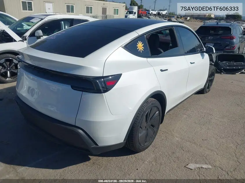 2026 TESLA MODEL Y VIN 7SAYGDED6TF606333 — фото 4