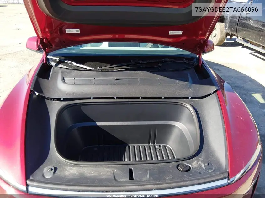 2026 TESLA MODEL Y VIN 7SAYGDEE2TA666096 — фото 10