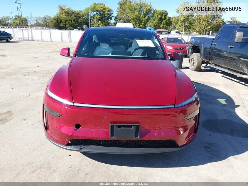 2026 TESLA MODEL Y VIN 7SAYGDEE2TA666096 — фото 13