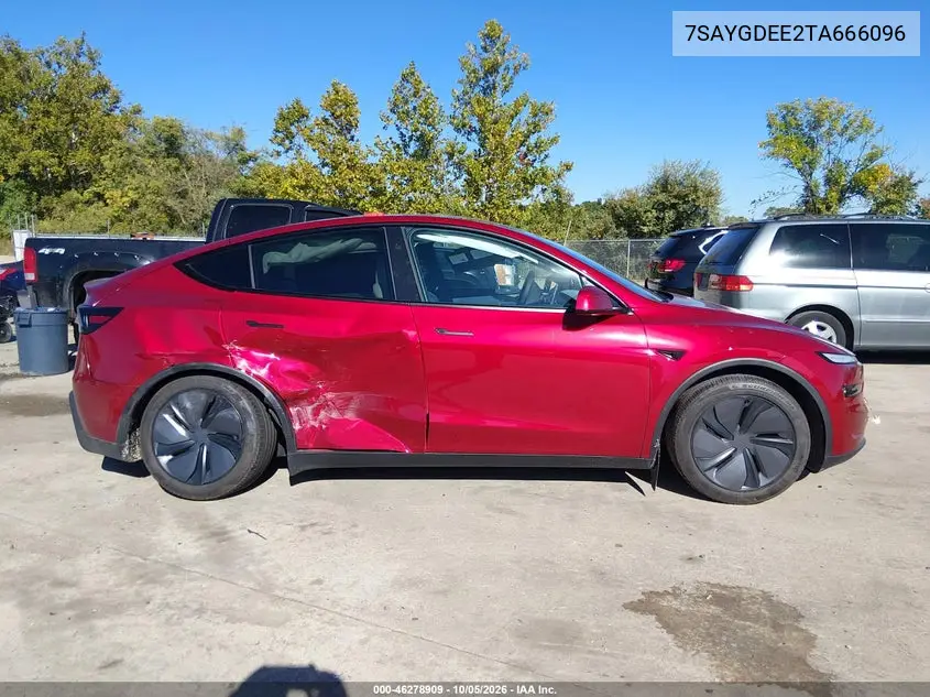 2026 TESLA MODEL Y VIN 7SAYGDEE2TA666096 — фото 14