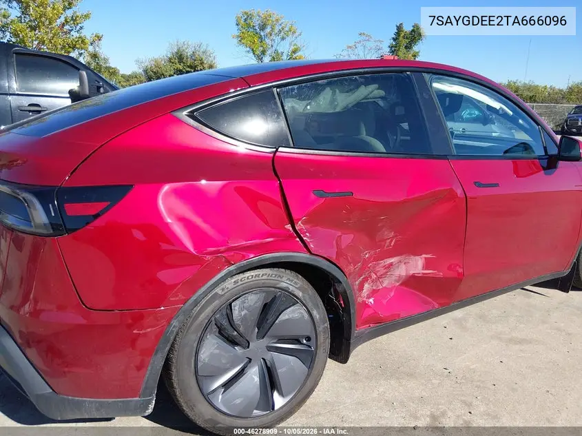 2026 TESLA MODEL Y VIN 7SAYGDEE2TA666096 — фото 6