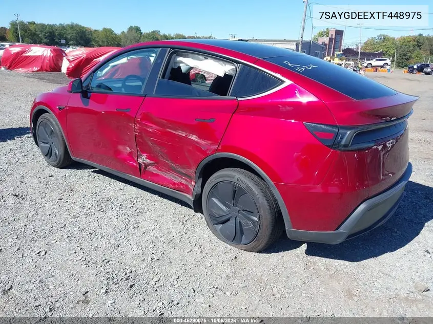 2026 TESLA MODEL Y VIN 7SAYGDEEXTF448975 — фото 3