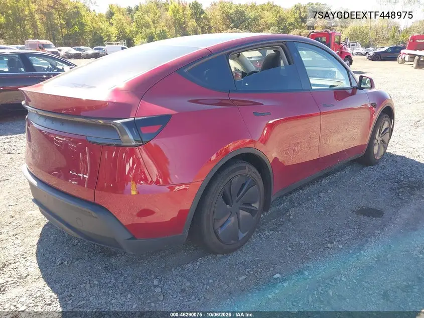 2026 TESLA MODEL Y VIN 7SAYGDEEXTF448975 — фото 4