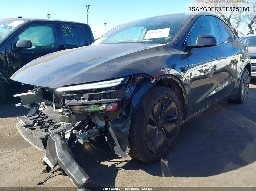 2026 TESLA MODEL Y VIN 7SAYGDED7TF525180 — фото 2