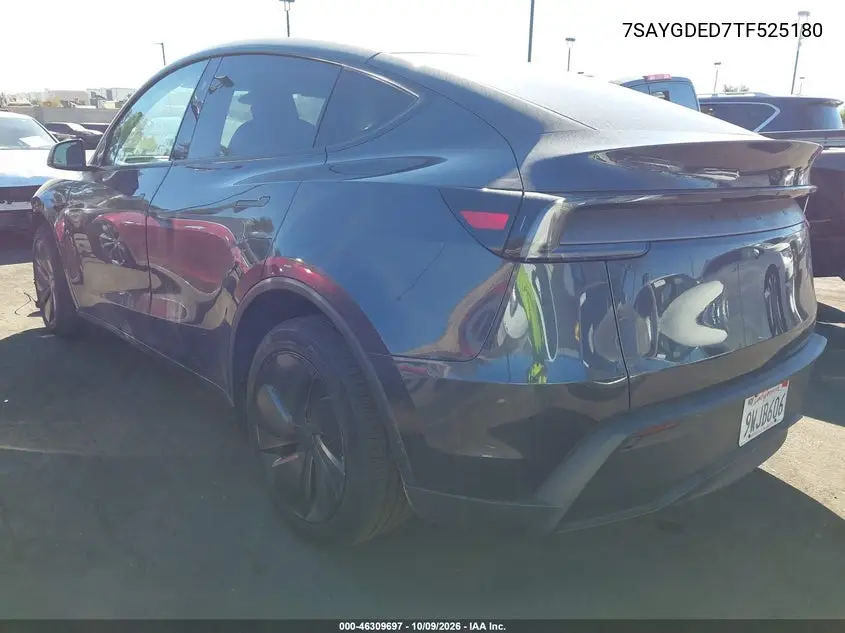 2026 TESLA MODEL Y VIN 7SAYGDED7TF525180 — фото 3