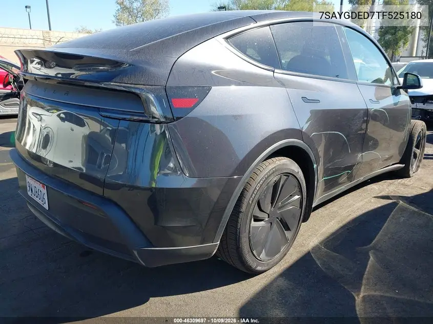2026 TESLA MODEL Y VIN 7SAYGDED7TF525180 — фото 4