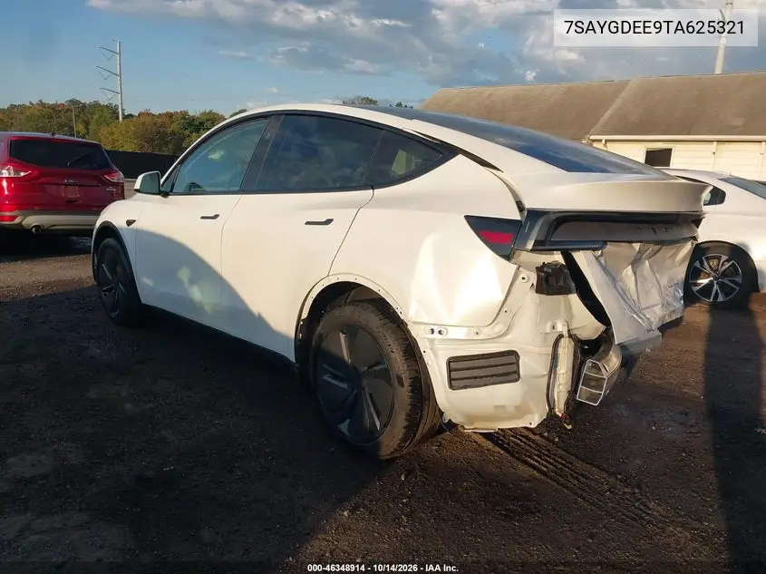 2026 TESLA MODEL Y VIN 7SAYGDEE9TA625321 — фото 3