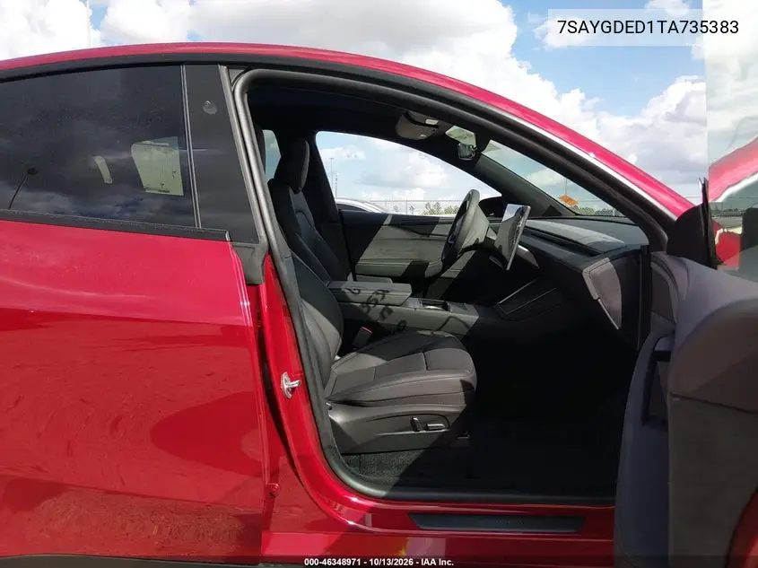 2026 TESLA MODEL Y VIN 7SAYGDED1TA735383 — фото 5