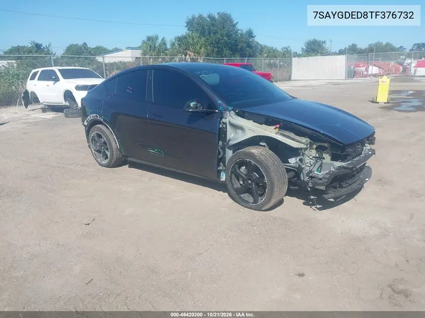 TESLA MODEL Y 2026, VIN 7SAYGDED8TF376732