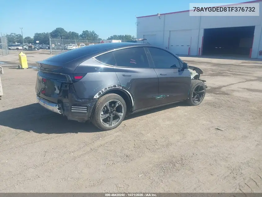 2026 TESLA MODEL Y VIN 7SAYGDED8TF376732 — фото 4