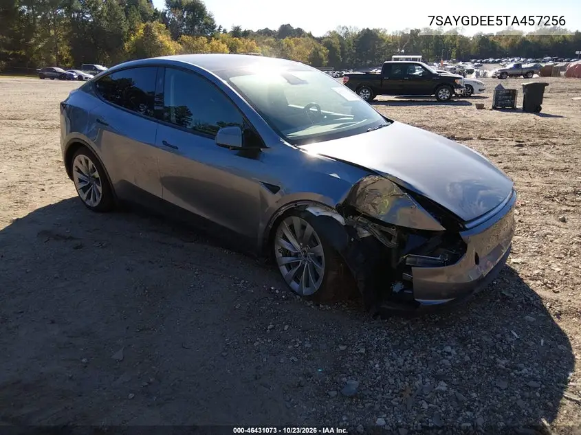 TESLA MODEL Y 2026, VIN 7SAYGDEE5TA457256