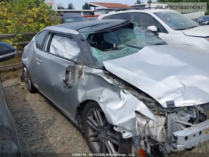 2011 TOYOTA N/A VIN JTKJF5C71B3014797 — фото 12
