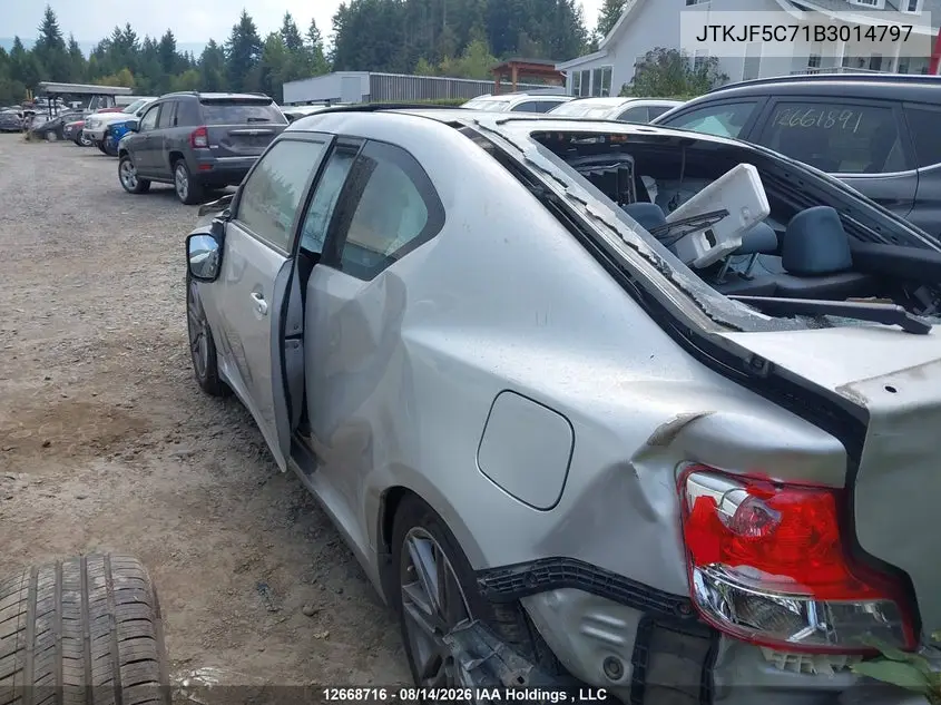 2011 TOYOTA N/A VIN JTKJF5C71B3014797 — фото 13