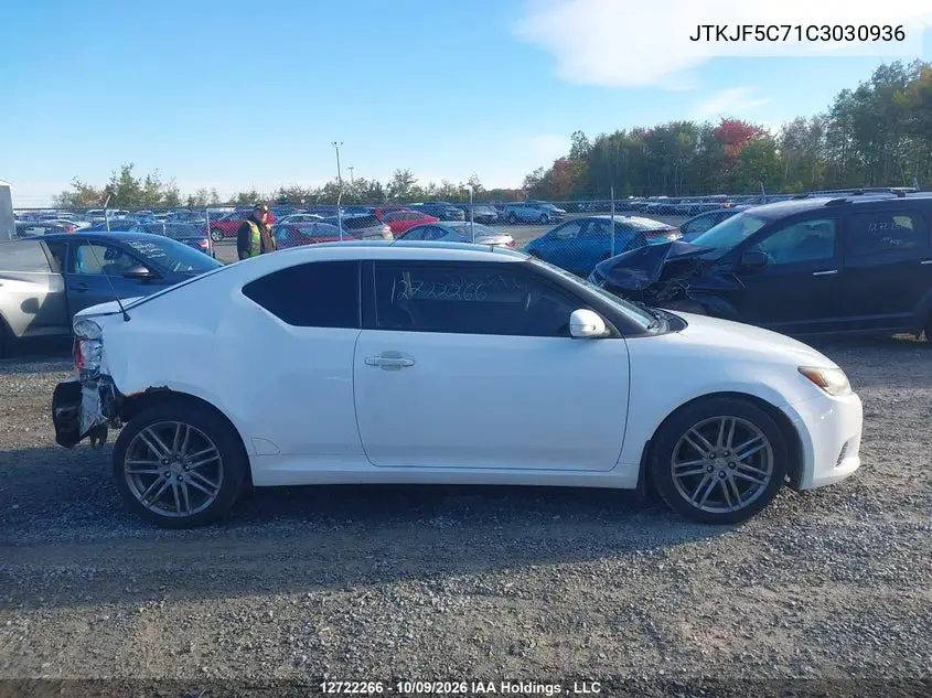 2012 TOYOTA N/A VIN JTKJF5C71C3030936 — фото 13