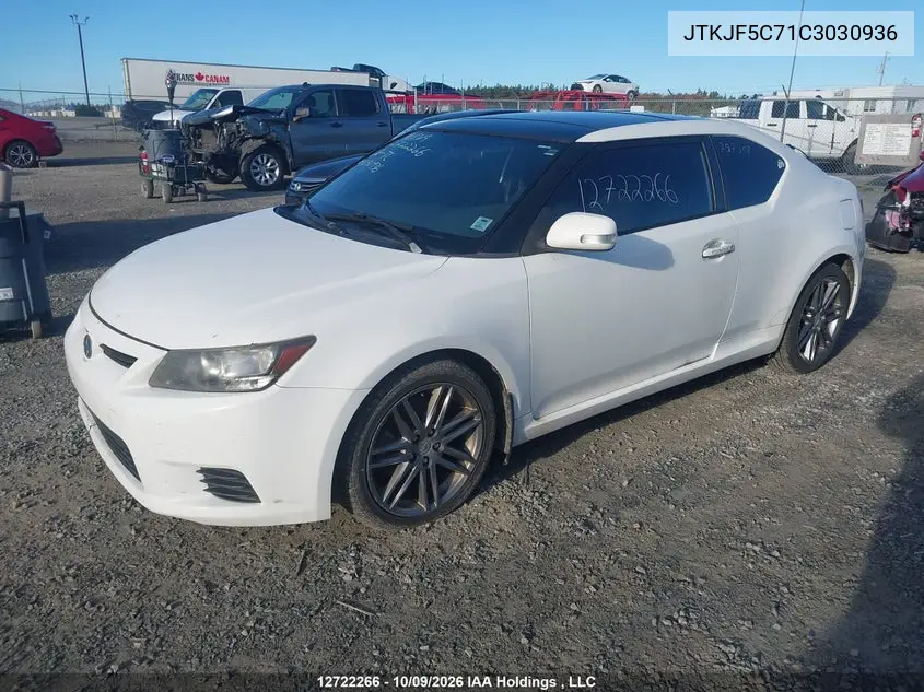 2012 TOYOTA N/A VIN JTKJF5C71C3030936 — фото 2