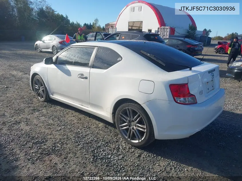 2012 TOYOTA N/A VIN JTKJF5C71C3030936 — фото 3