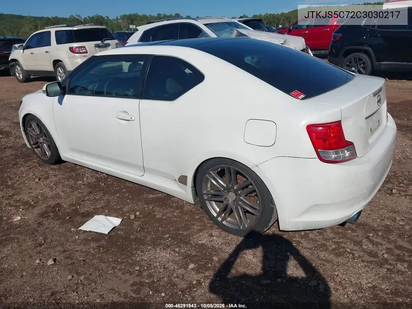 2012 TOYOTA N/A VIN JTKJS5C72C3030217 — фото 3